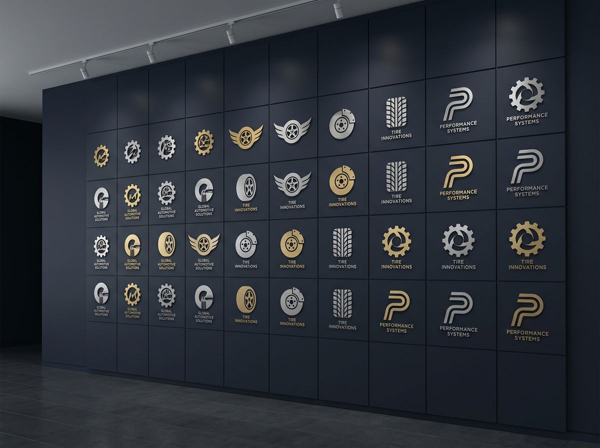 网红主播合作改装品牌Logo墙